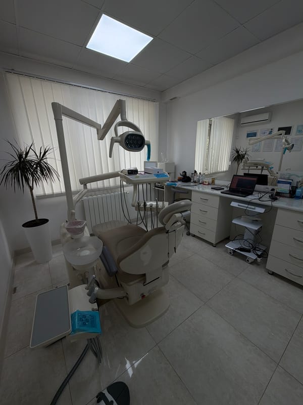 Dental office interior documented in Tbilisi, Georgia