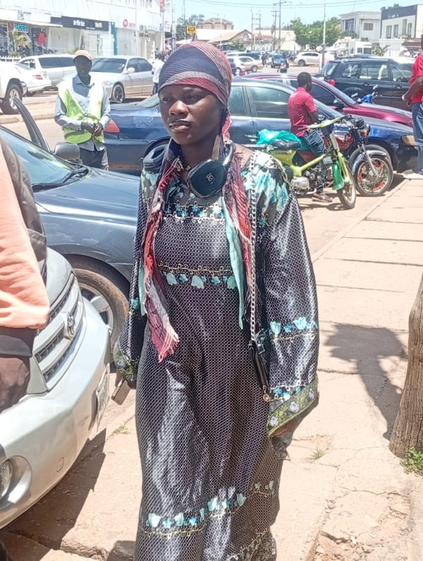 Midday street scenes from Jos, Nigeria