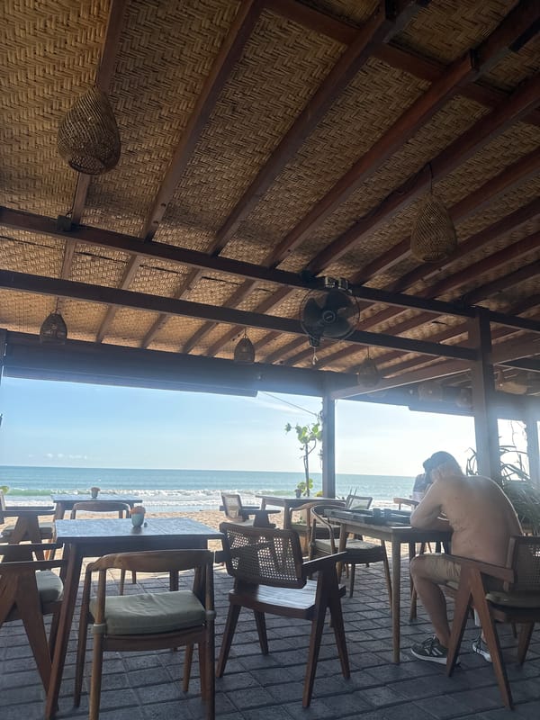 Morning scenes captured across North Kuta, Indonesia