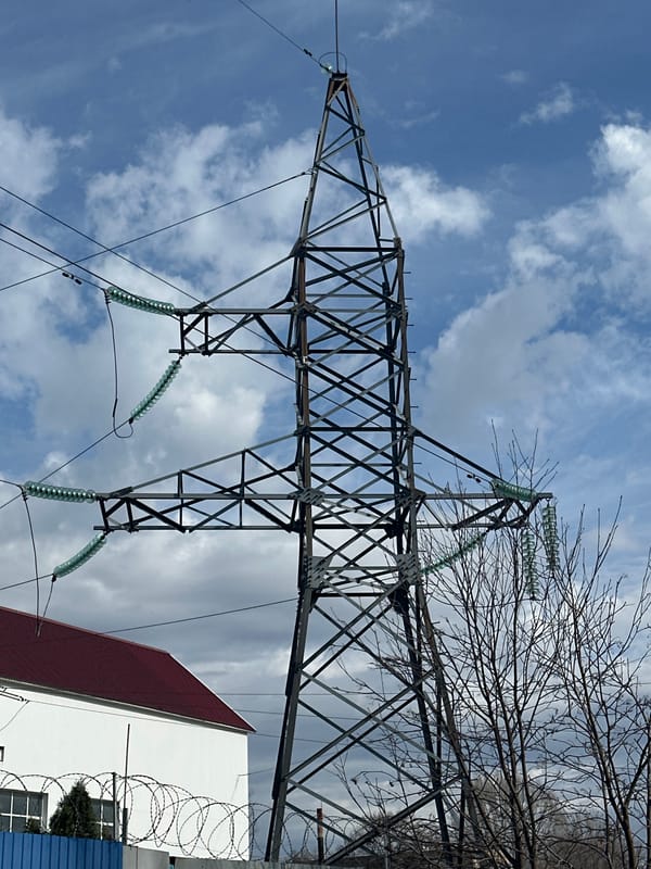 Urban infrastructure and portrait documented in Engels, Russia