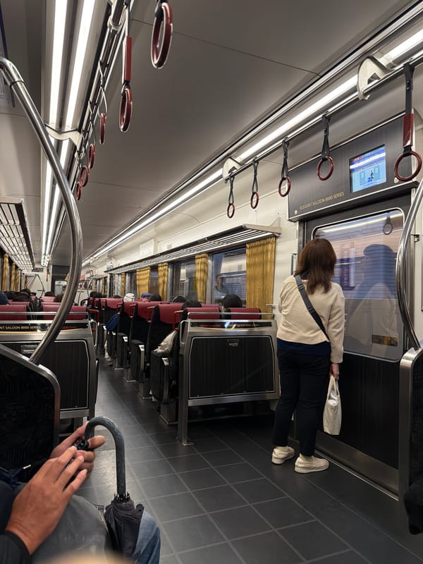 Late-night commuter activity documented at Kyoto train stations