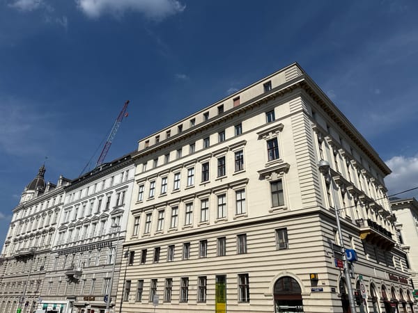 Afternoon walk documented through Vienna's historic city center streets