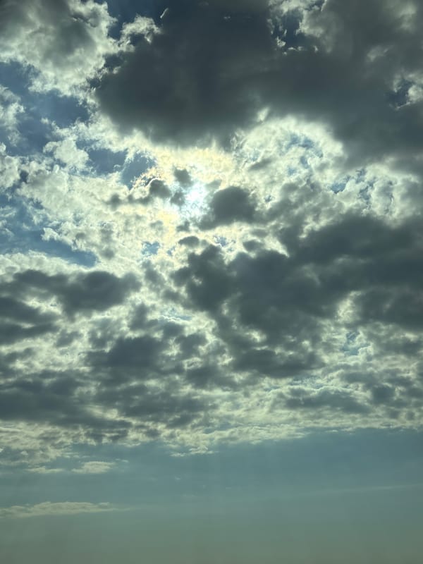 Cloudy morning skies documented in Черновское, Russia