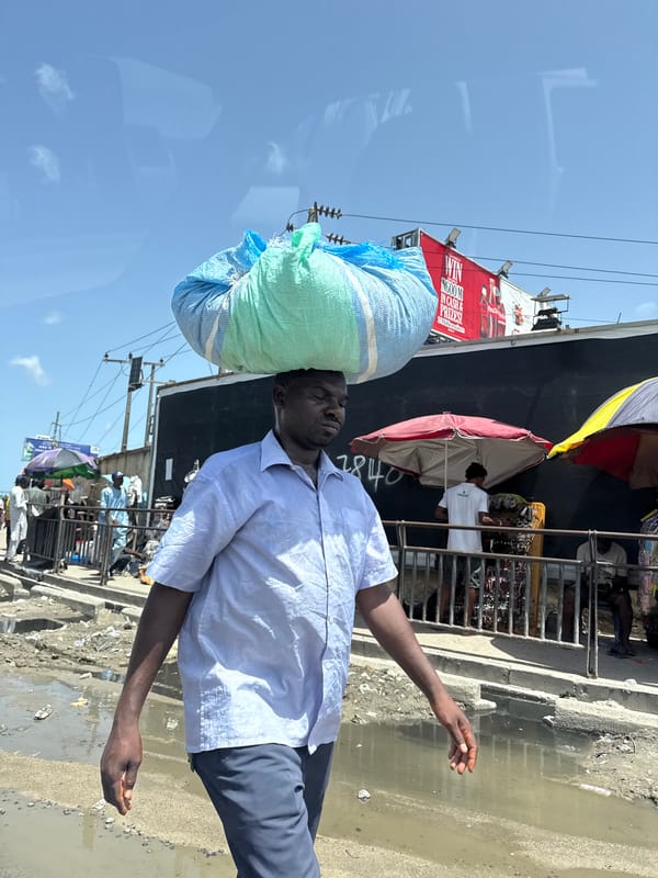 Ordinary street life documented across Lagos, Nigeria