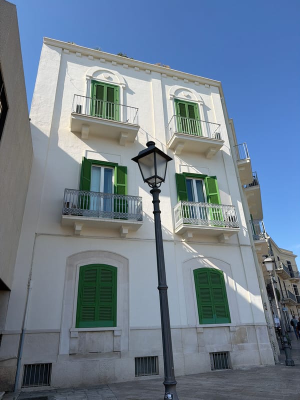 Afternoon in Bari: old town streets and a busy Adriatic harbor