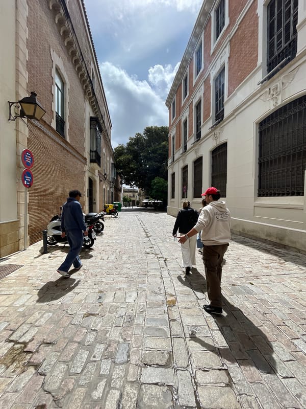 Sunday morning street life documented in Jerez De La Frontera