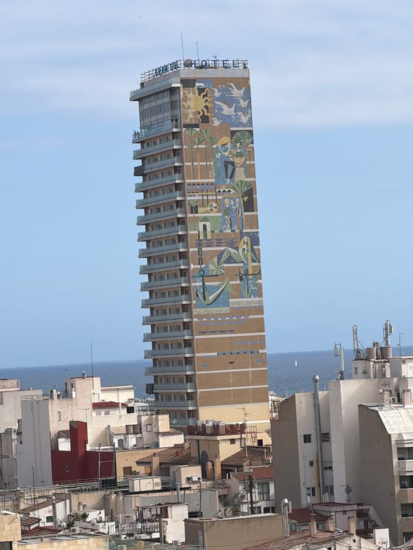 Mediterranean coastal city documented in afternoon photography session