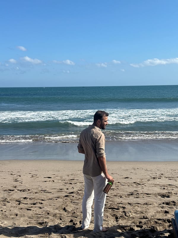 Laid-back beach morning at North Kuta's shoreline