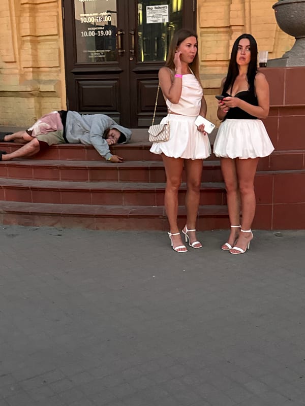 Street scenes and DJ performances across Krasnoyarsk