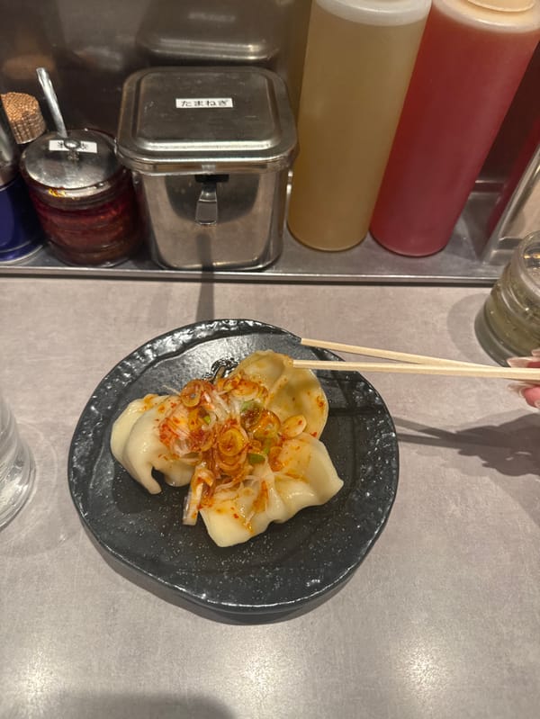 Morning meal documented at Shibuya restaurant