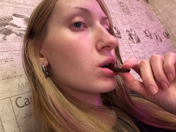 Casual close-up portraits taken in quick succession
