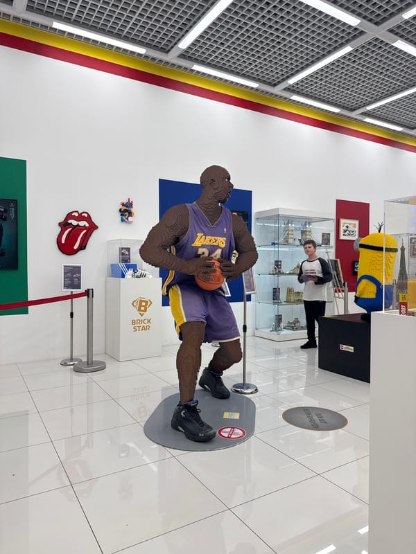 LEGO exhibition at Khimki's Metropolis Mall showcases builds and history