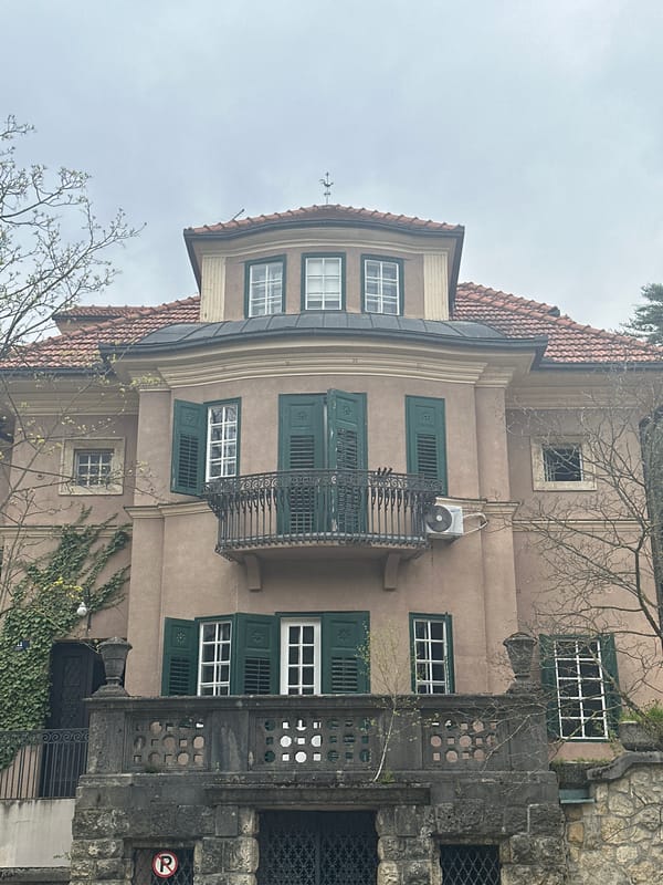 Morning urban documentation across Zagreb captures architecture and daily life