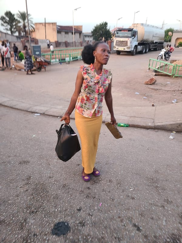 Urban street activity observed in unidentified city location