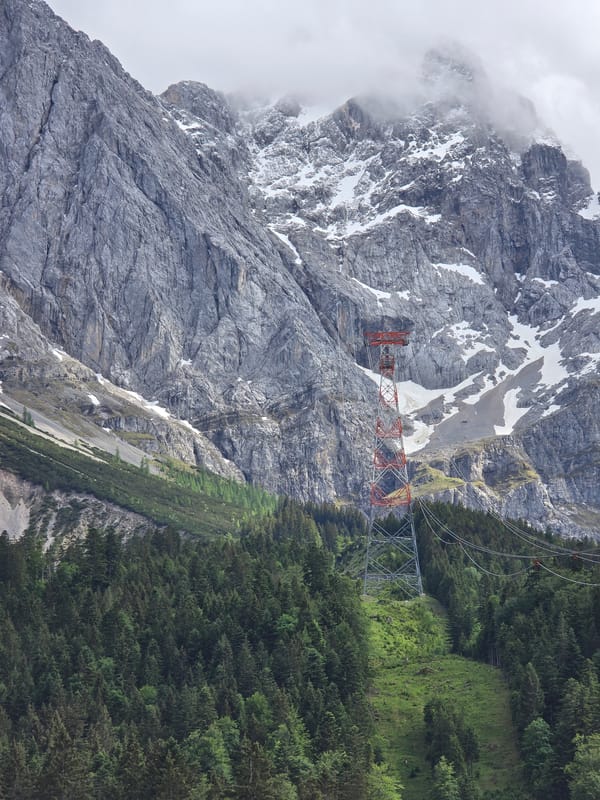 Alpine landscape documented in Grainau, Germany mountains and forests