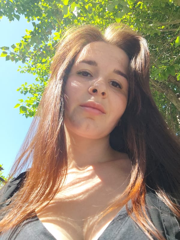 Woman documented during morning outing in Chaikovsky, Russia