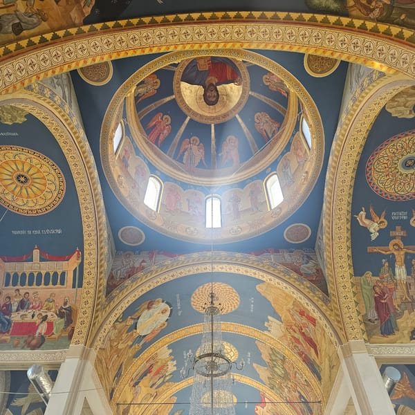 Orthodox church visit documented in Montana, Bulgaria