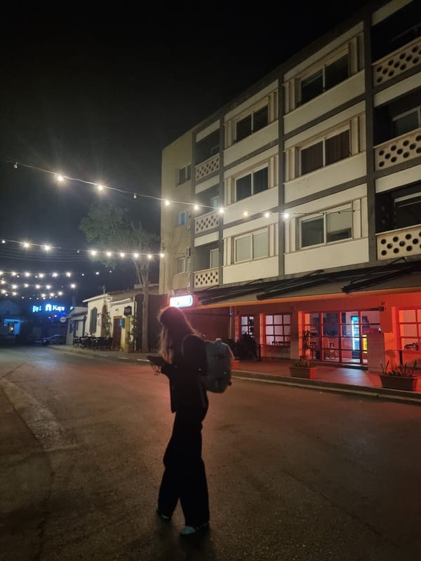 Nighttime pedestrian spotted near UN buffer zone in Nicosia