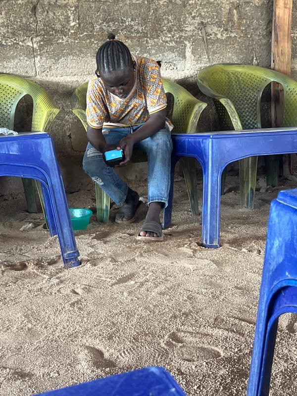 Casual dining experience documented across Nigerian towns