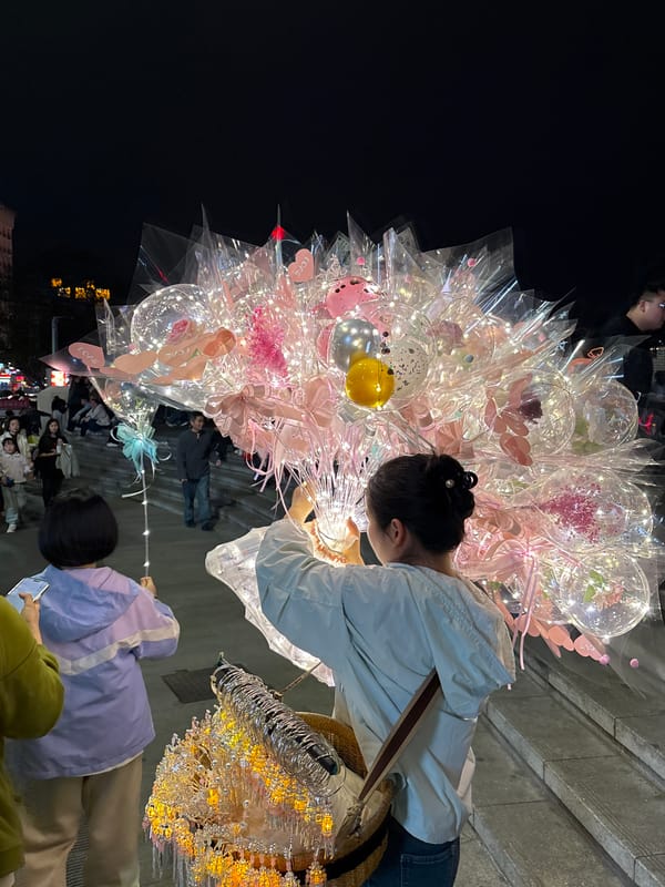 Morning street commerce and daily life in Chongqing's Yuzhong District