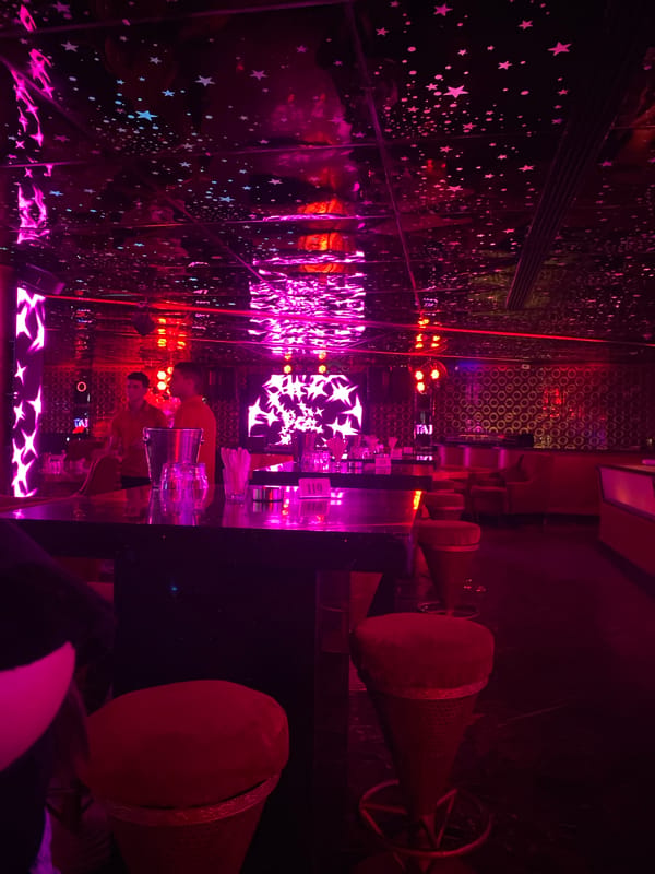 Night out at Taj Mahal club in Sharm El Sheikh