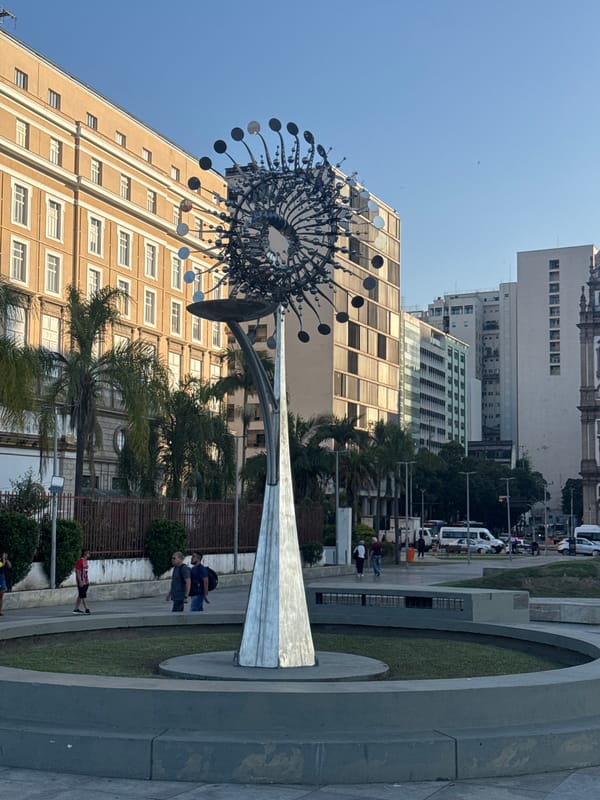 Rio's waterfront: tall ships, public art, and Candelária
