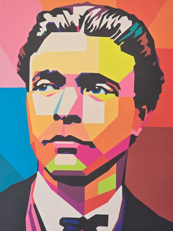 Witness Documents Pop Art Portrait and Cartoon Drawing