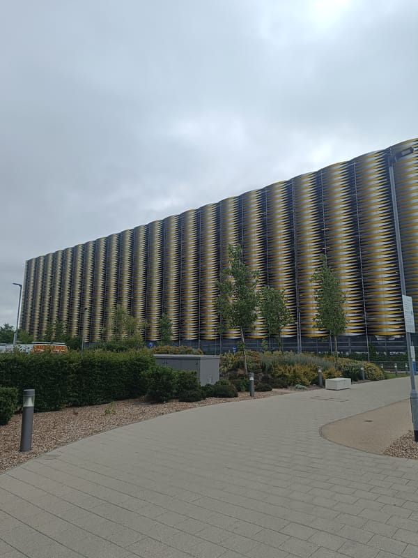 Morning hospital visit documented in Cambridge
