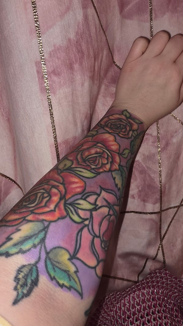 Detailed tattoo documentation captured in London