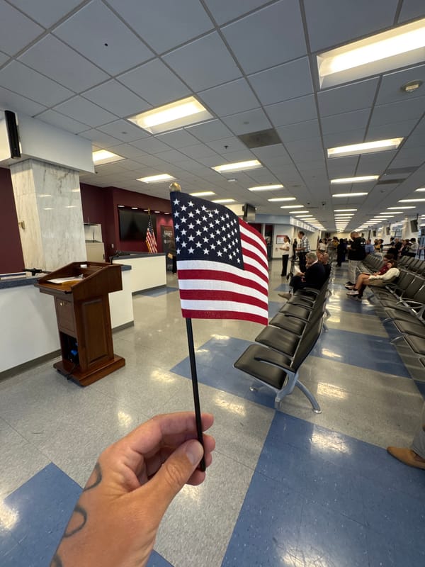 USCIS Office Visit Documented in Los Angeles