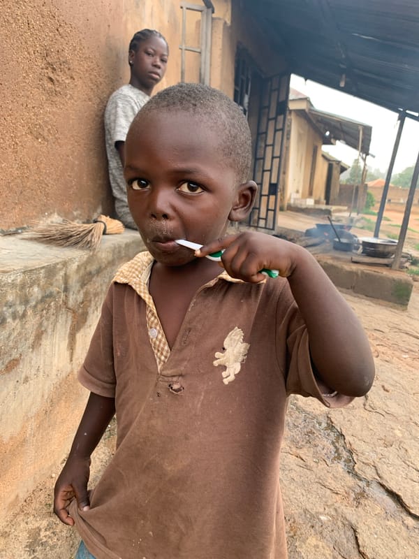Morning routines and street scenes in Jos, Nigeria