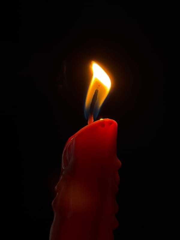 Dark red still life shoot: skulls, candles, and jeweled props