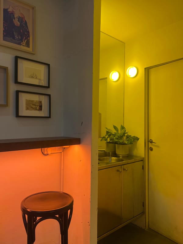 Tel Aviv aperitivo bar interior and exterior documented