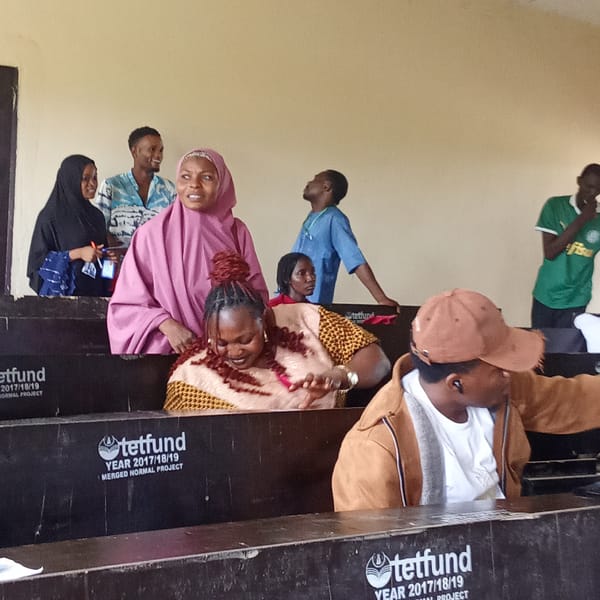 Adult education sessions documented in Akwanga, Nigeria