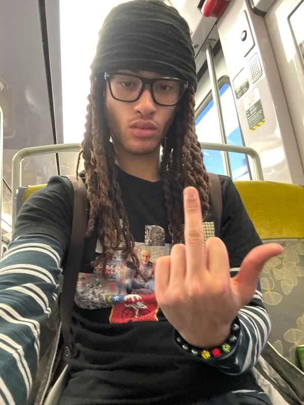 Train passengers documented during evening commute in Massy