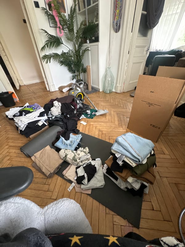 Disheveled interior scene documented in Moscow apartment