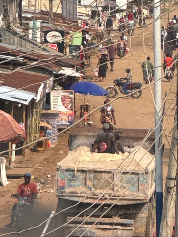 Busy outdoor market scene documented in Ihiagwa, Nigeria