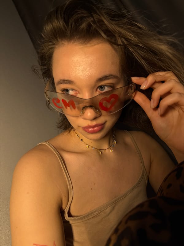 Woman photographed eating in kitchen in Noviy, Russia