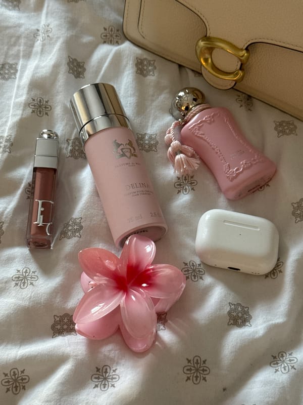 Personal beauty routine documented with motivational messages over 17 minutes