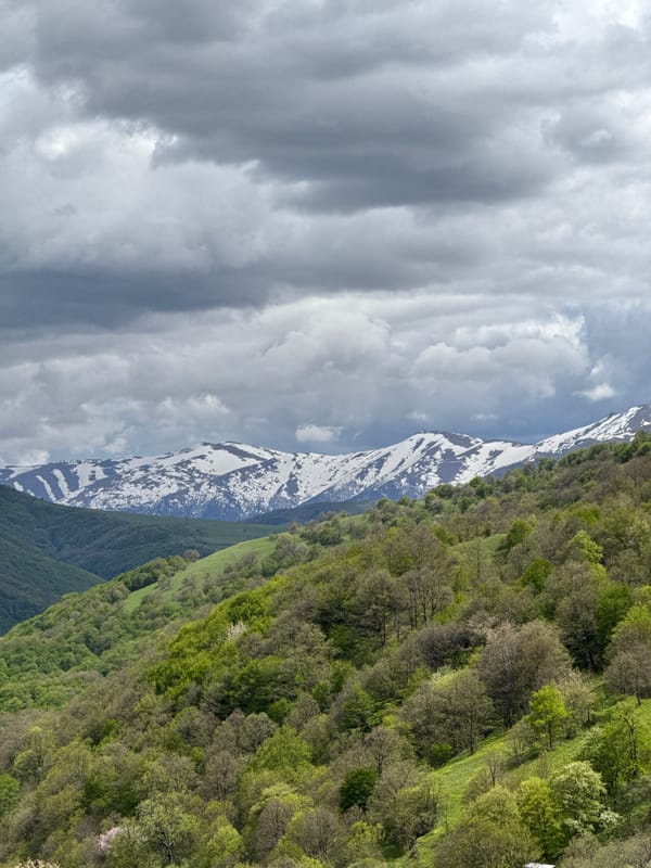 Spring day documented in rural Karaberd, Armenia