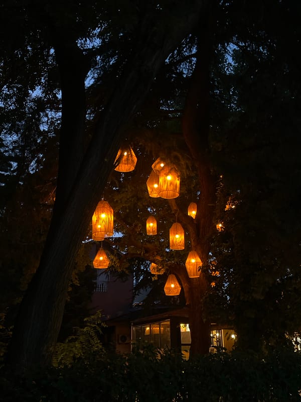 Tbilisi at dusk: lantern-lit parks and khinkali