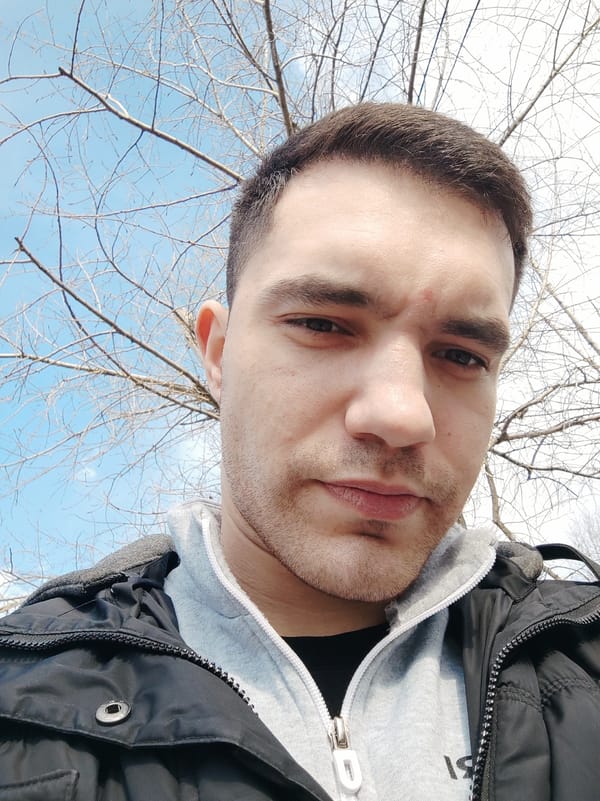 Family outing captured on brick path in Donetsk