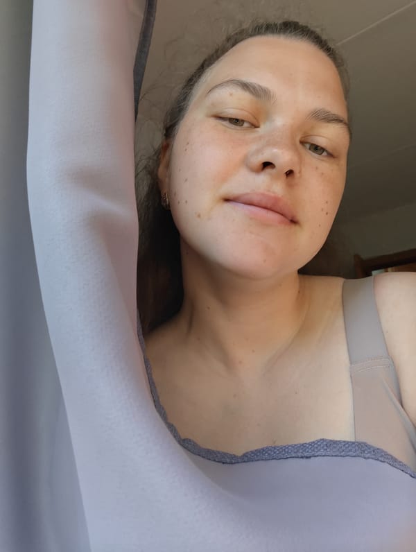 Woman captures casual morning moments in Chaikovsky bedroom
