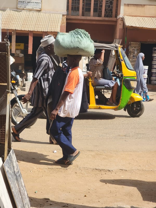 Daily street life documented in Maiburiji, Nigeria community