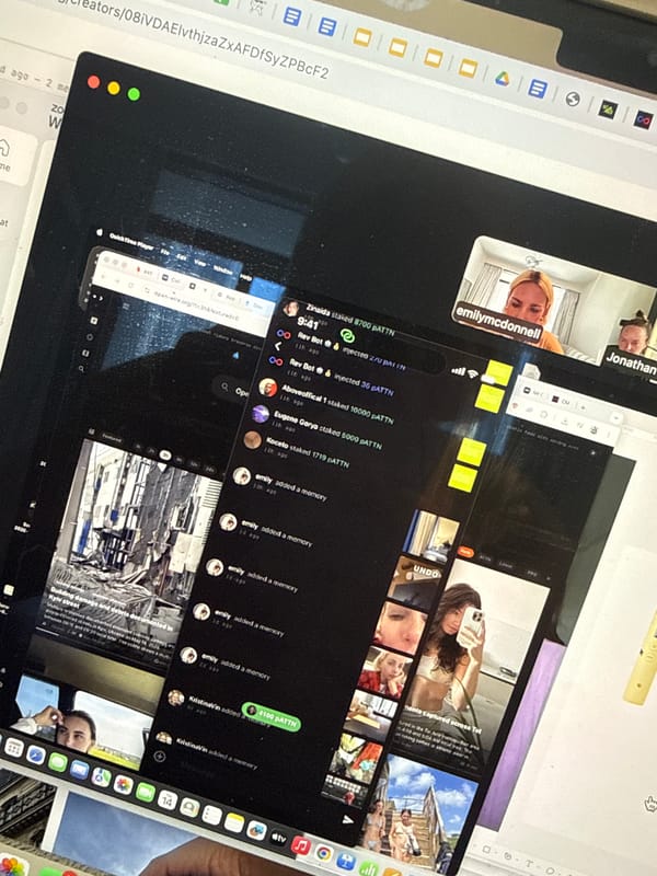 Multi-screen video call observed on tablet in Dubai