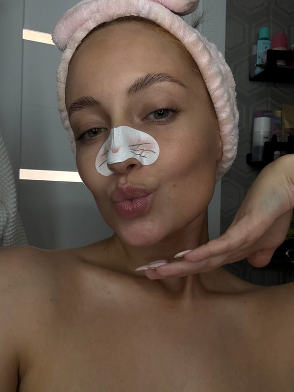 Beauty routine observed in Chaikovsky, Russia