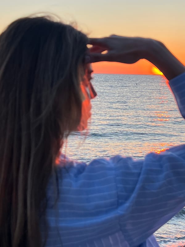 Sunset moments captured on Bar, Montenegro coastline