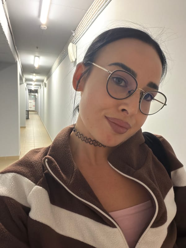 Woman takes multiple selfies across Saint Petersburg locations