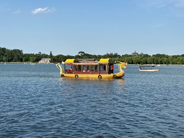 Morning leisure activities observed at Beijing's Beihai Park