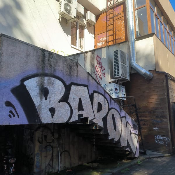 Street scenes from a Sochi neighborhood on a summer morning